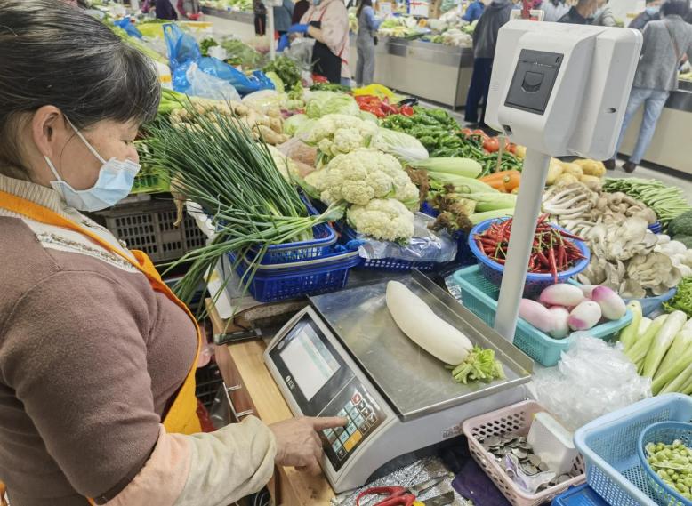 有“顏”有“值”，智慧市場(chǎng)讓“菜籃子”拎得更安心