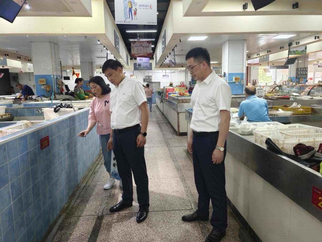 管好“菜籃子”，守護“大民生”國資運營公司開展菜市場大巡查