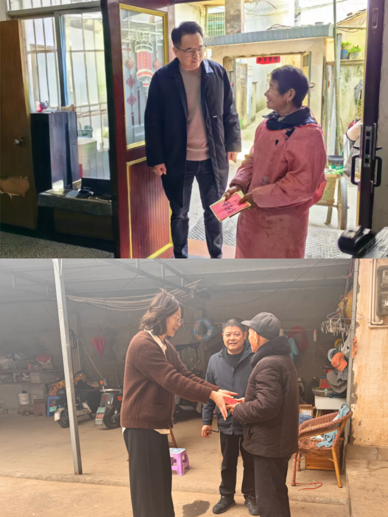 走訪送關(guān)懷，慰問(wèn)暖人心——屯溪區(qū)國(guó)投集團(tuán)黨委開(kāi)展春節(jié)走訪慰問(wèn)活動(dòng)