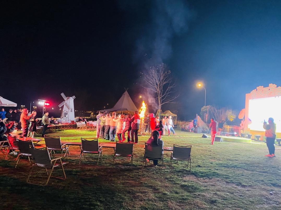 南溪南春夜尋芳：篝火為引，點亮鄉(xiāng)村之旅