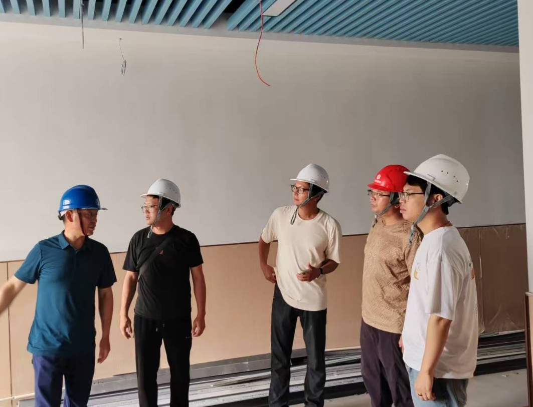 百鳥亭幼兒園建設(shè)項(xiàng)目組織開展2025年安全生產(chǎn)月隱患排查工作